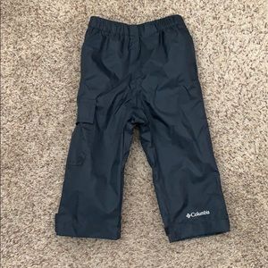 Columbia 2T rain pants